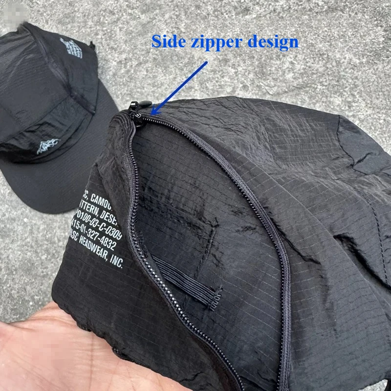Yao Fashion Mountaineering Outdoor Quick-drying Sunscreen Waterproof Camping Windproof Summer Sunshade Baseball Cap Men's Hats