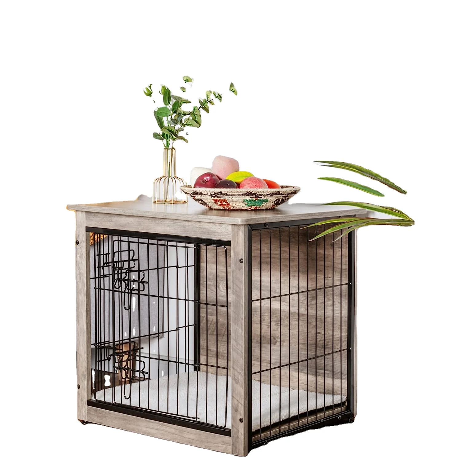 Hot selling High-end customized Cage Dog  Wooden Dog House Furniture box indoor Dog Crate, Kennel cage