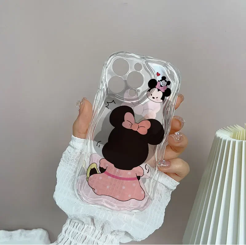 Casing Ponsel Telinga Mickey Minnie Mouse 3D untuk Huawei Honor 400 Pro 200 90 Lite X9B X8C X8B X8A X7B X7A X6B X6C X6A X5B X8 5G