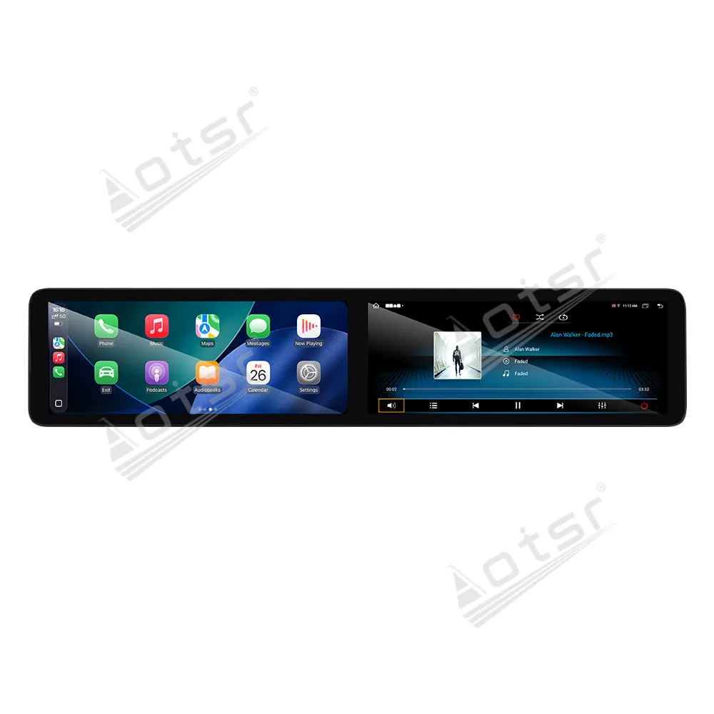 

Двойной 12,3-дюймовый автоматический Carplay Android 13 для Mercedes-Benz CLS 2012-2014 Автомобильный радиоприемник Мультимедийный плеер GPS Стерео сенсорный головное устройство