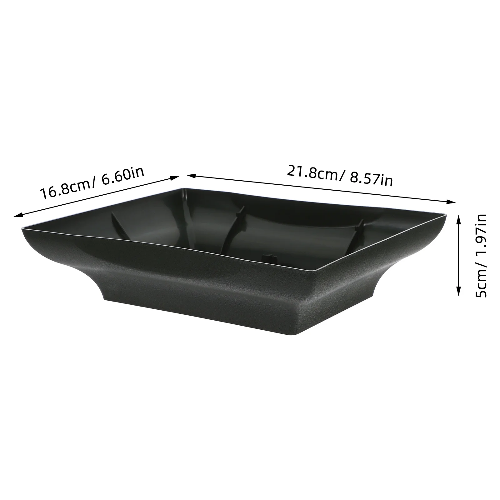 2 قطعة أصحاب الطين زهرة البلاستيك صواني الأزهار لقطع مركزية الجدول سهلة تثبيت ترتيب الأزهار قاعدة تشكيلة زهور السلطانية