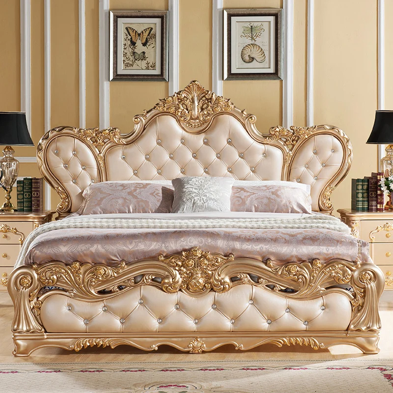 

Unique Aesthetics Bed Confortable Create Quality Master Bedroom Design Bed Fashionable Luxury Twin Cama Casal Nordic Furniture