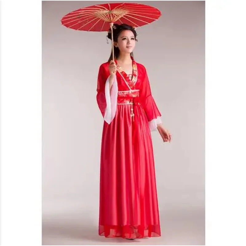 

COSda@New Traditional Women Clothing Hanfu Fairy Dance Dress Tang Dynasty Chinese Ancient CostumeCOS