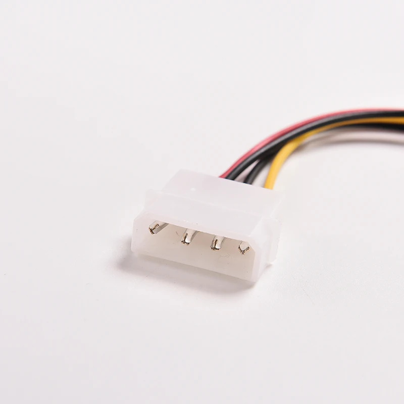 4 Pin Molex IDE męski do 4 P siła żeńska kabel zasilający do stacja dyskietek Adapter do komputera PSU 1 PSU przewód stacja dyskietek