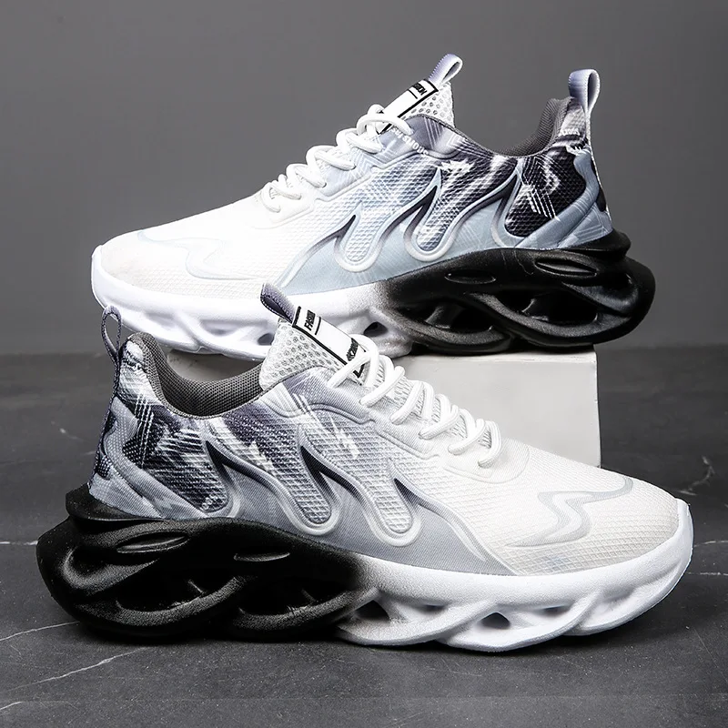

Size 36-46 Men Women Sneakers Air Cushion TPR Sole Air Mash Vamp Light Weight Running Basketball Sports Shoes Couples Trainers