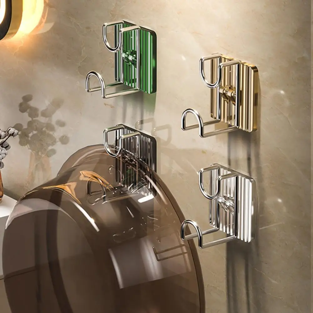 Wall-mounted Storage Hook No-drill Storage Hook Multi-purpose Wall Hanging Organizer for Bathroom Kitchen Strong Load-bearing