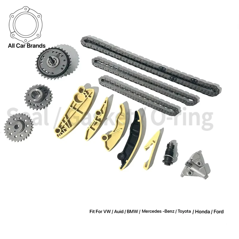 LR073753 LR073754 LR073744 LR073770 LR073765 Timing Chain Kit Fit For Land Rover Jaguar 2.0 AJ20D 204DTA 204DTD