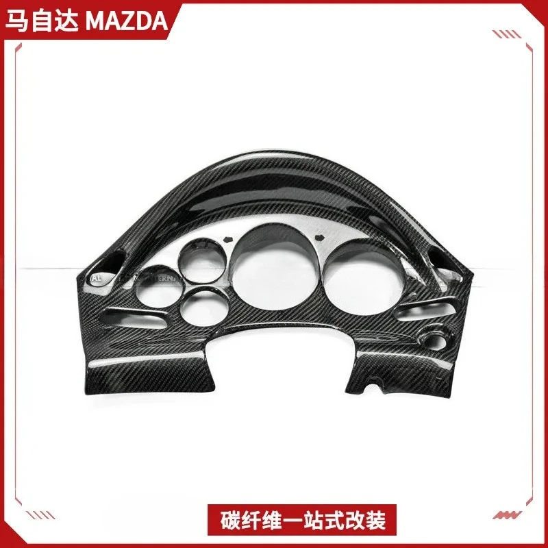 Applicable MAZDA RX7 FD3S Interior Modification Parts Carbon Fiber Center Console Replacement Dashboard Cover