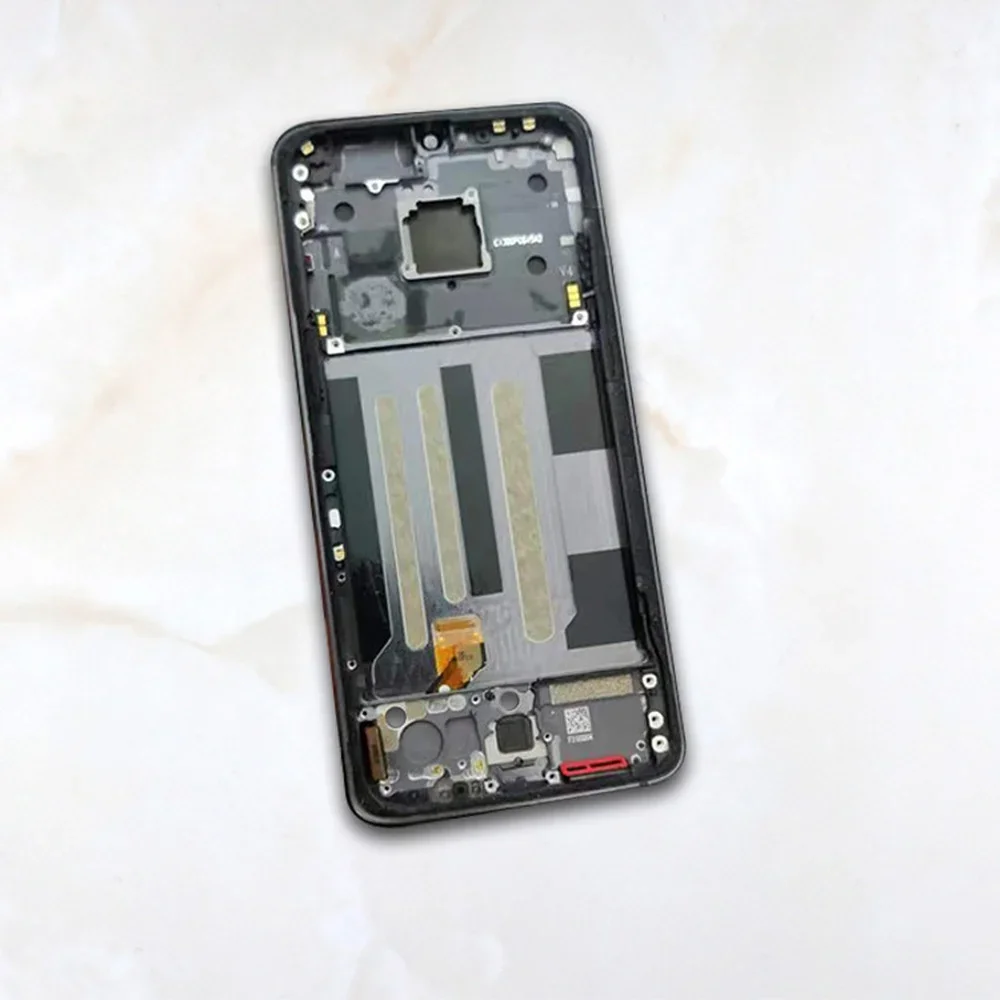 Original Middle Bezel Frame For OnePlus 7 pro 7T 7Pro 7TPro 1+ Front Housing Chassis Cover LCD Display Holder Replacement