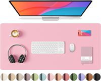 XL mousepad Portable Mouse pad large Gaming Waterproof Non-slip PU Suede Desk Mat Computer Keyboard Desk Pad for Office/Home