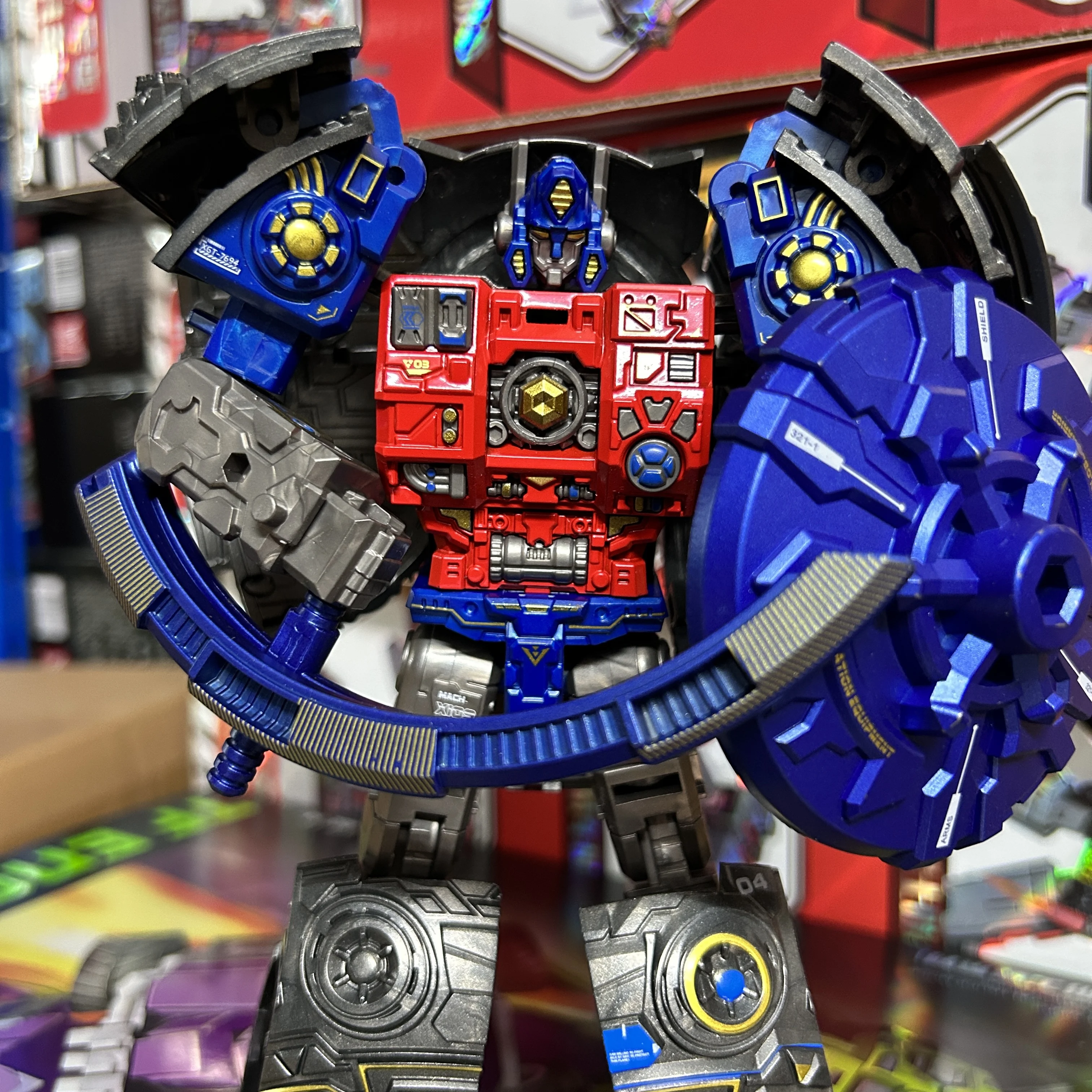 XingGang MechToys Seed Primus 22 cm Roboter-Actionfigur, Spielzeugsammlung, Geschenk, Transformation