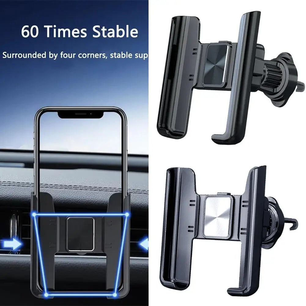 

Car Phone Holder 360° Rotation Stand For Cell Phone Universal Gravity Auto Phone Holder In Car Air Vent Clip Mount Gps Supp V2w3