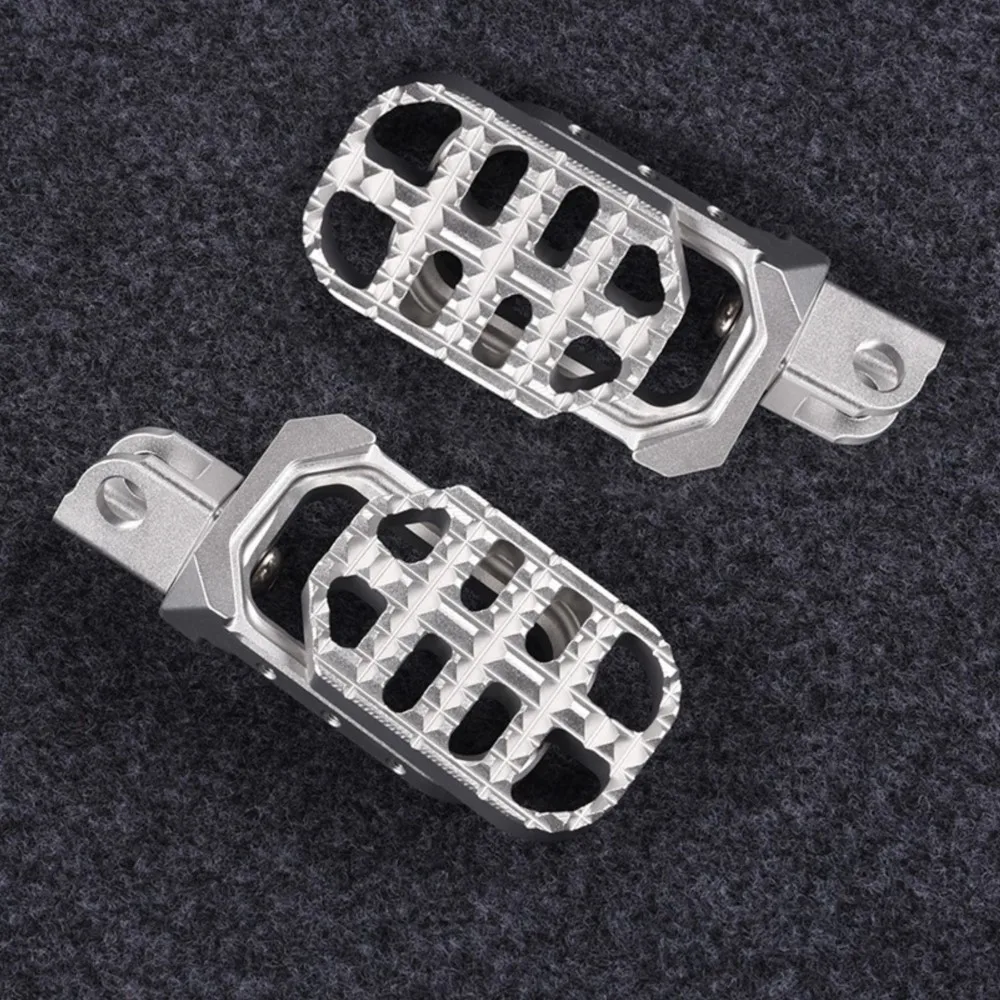 FOR HONDA CB400X CB400F CM300 CB190R CBF190TR Motorcycle Enlarged Footrest Foot Pegs Pedals Forged Aluminum Flat FootPegs