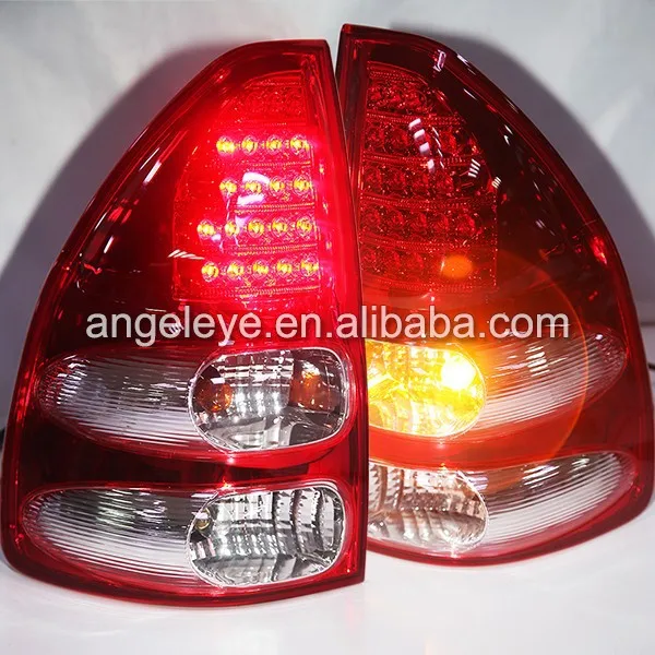 2003-2009 Year For Prado 2700 4000 FJ120 LC120 LED Tail light Red White Color V1 Type