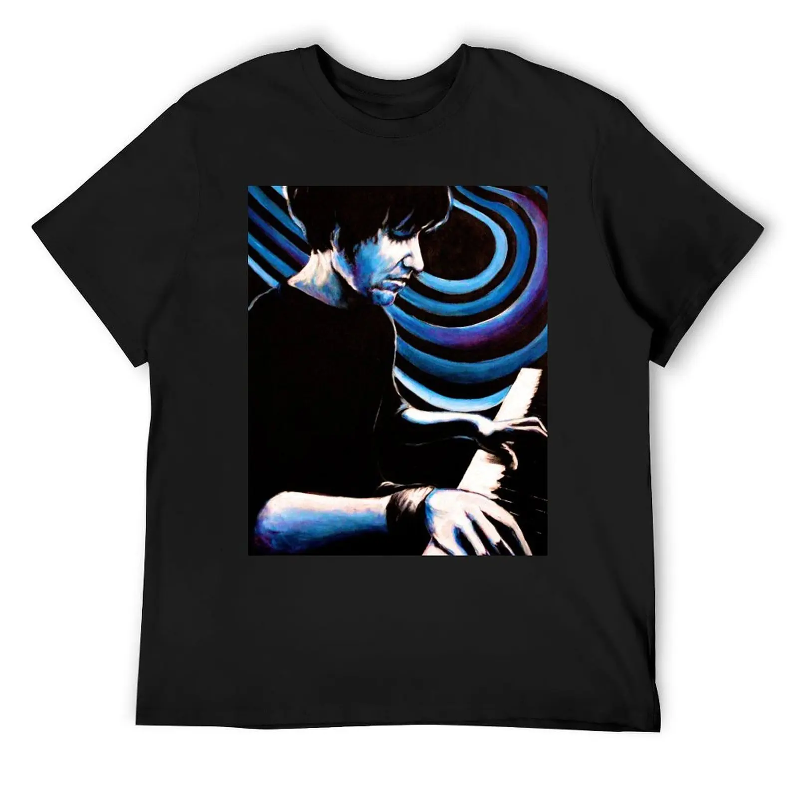 Elliott Smith - Figure 8 Blues T-Shirt vintage anime clothes shirts graphic tees quick drying mens graphic t-shirts