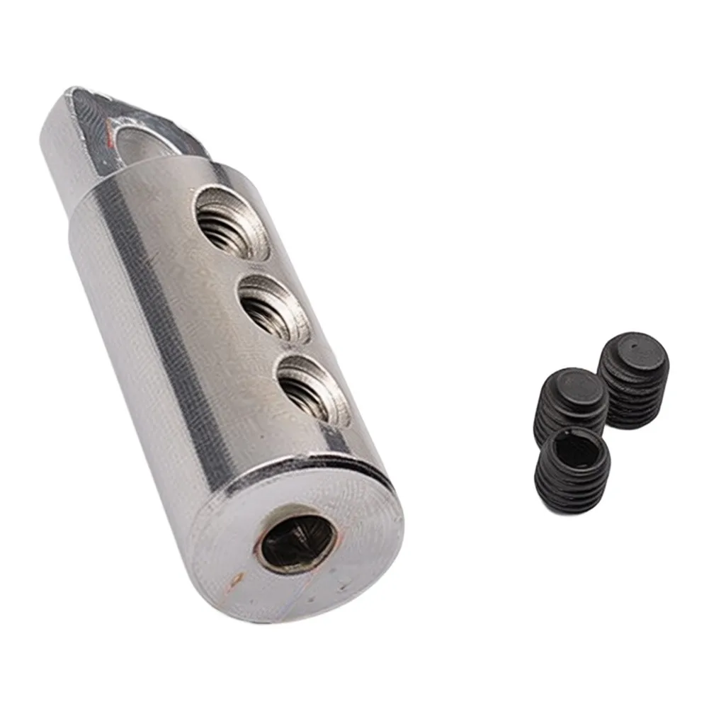 Fitness Machine Stopper Cable Terminal Ball Silver Gym Stainless Steel Construction Solid Metal Core for force Reduction Design