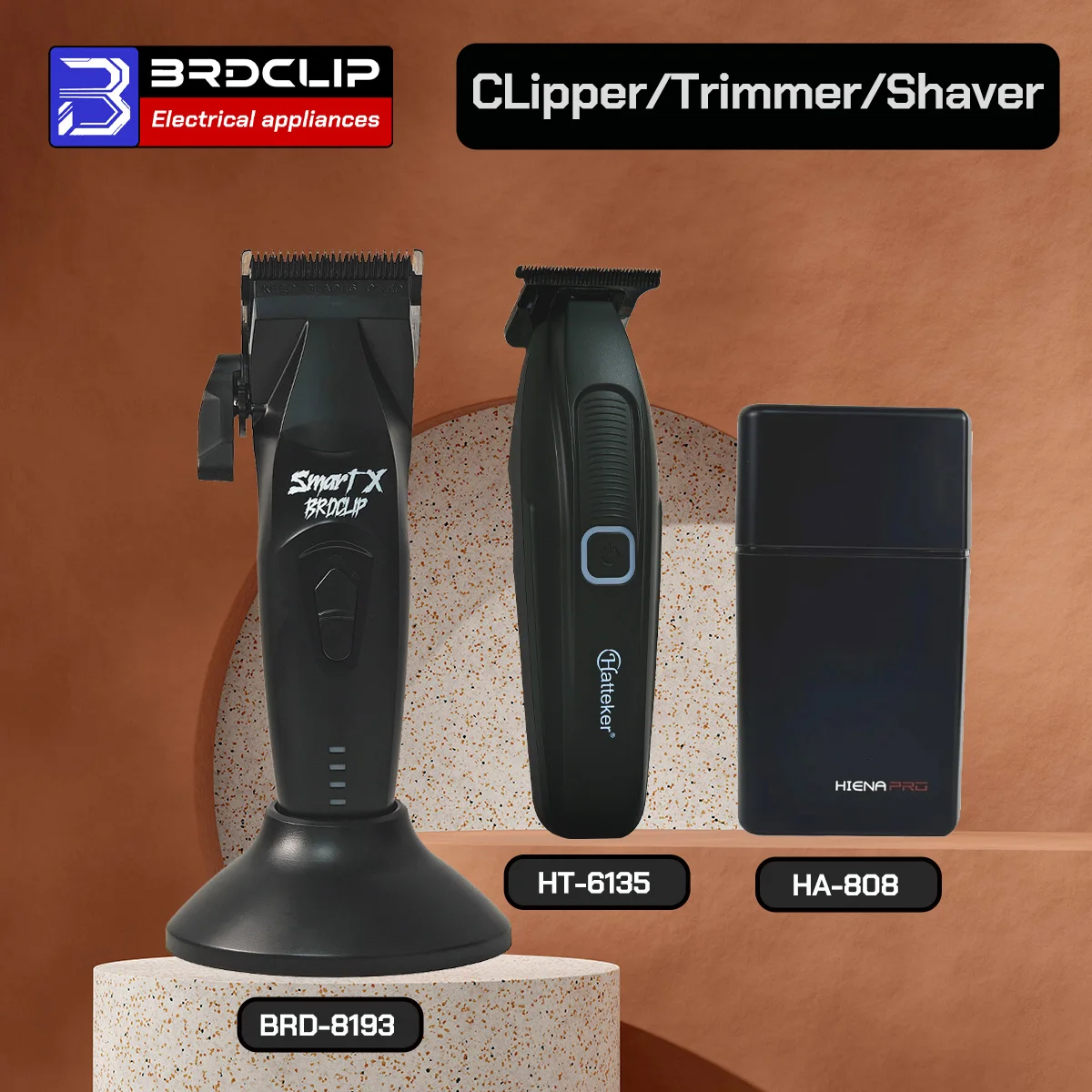 

Профессиональный парикмахерский набор BRDCLIP S8193 FA1981 808 Машинка для стрижки волос БЕСЩЕТОЧНЫЙ МОТОР 7200 об/мин Высокоскоростное керамическое лезвие с низким уровнем шума