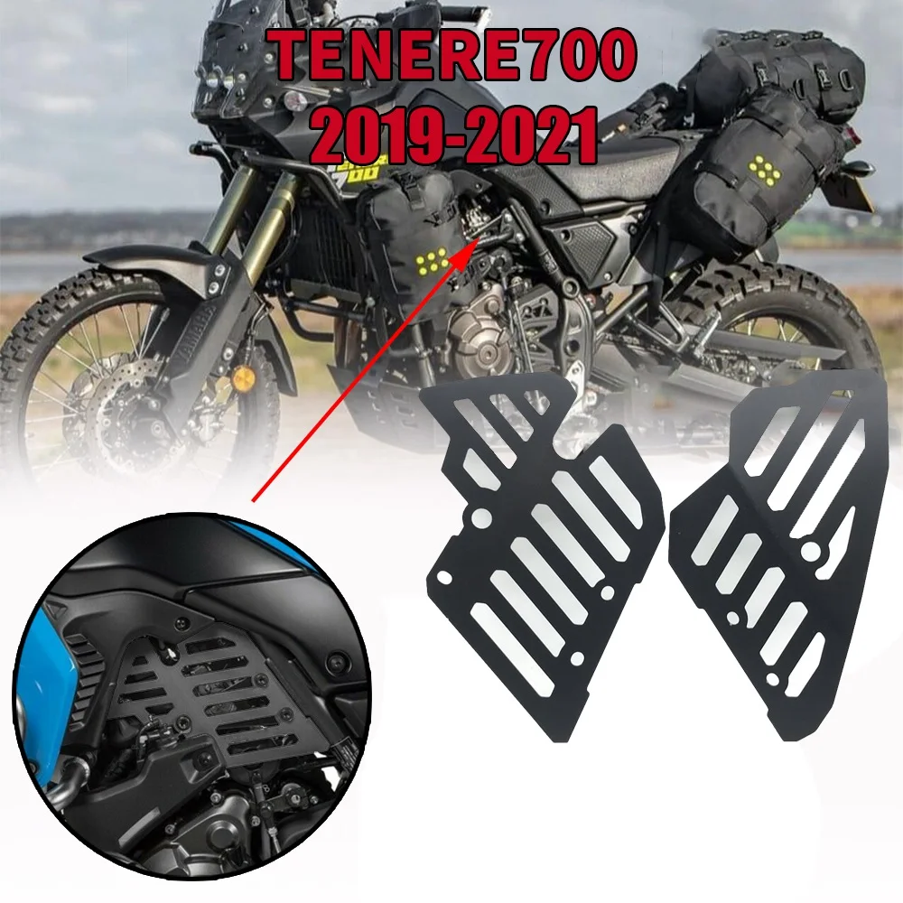 Motorfiets Motor Bescherming Cover Beschermer Crap Flap Set Voor Yamaha Tenere 700 Rally T7 Xtz700 Xt700z 2019 2020