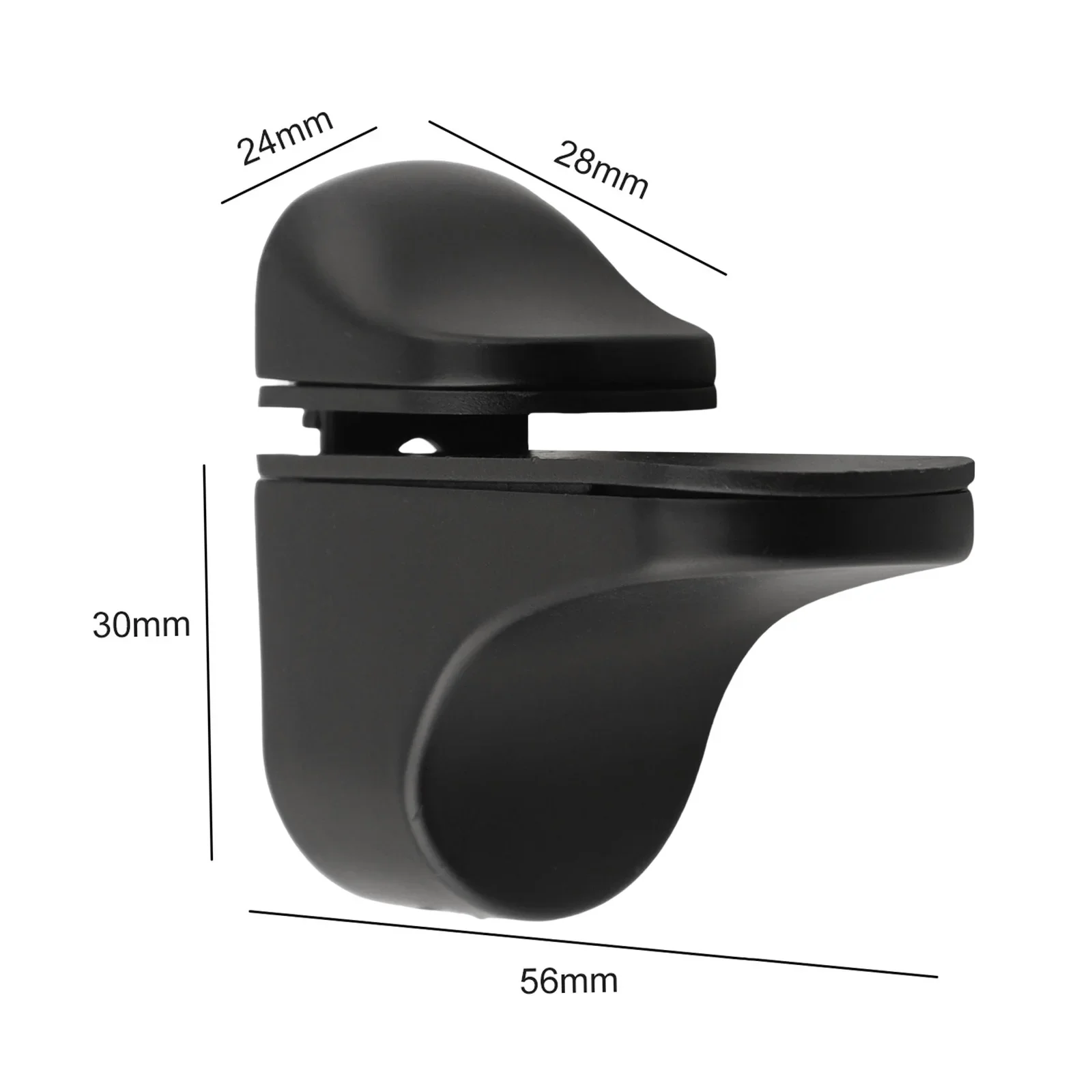 Furniture Setup Home Decor Adjustable Shelf Support Gold Reliable Support Elegant Home Decor Modern Design Quick Installation
