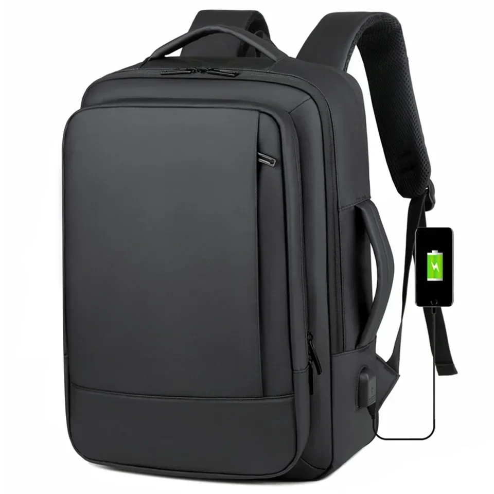 Laptop Backpack for Men Waterproof Business Bag 15.6 Inch USB Charging Notebook Large Capacity Travel Backpack