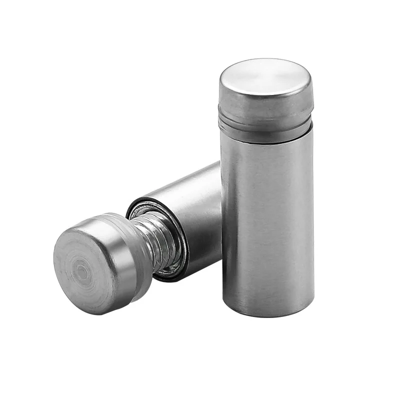 50/40/30/10 PCS Advertising Nails 12/16/19 Stainless Steel Screws for Wall Mount Glass/Acrylic Sign Standoff Fixing Screws Tools