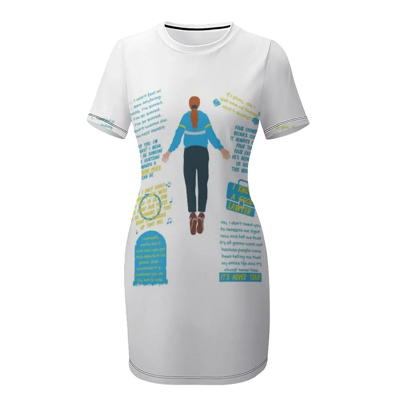 แม็กซ์ เมย์ฟิลด์ คำคมมินิมอลิสต์ ชุดเดรสแขนสั้น ชุดราตรีออกงาน ฤดูร้อน 2025 กระโปรง ชุดเดรสผู้หญิง ชุดเดรสหรูหรา