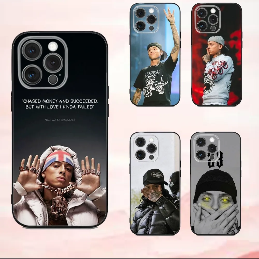 

Rapper C-Centrals C-Cees Phone Case For iPhone16,se4,15,14,13,12,11,Pro,X,XS,Max,XR,Plus,Mini Soft Black Cover