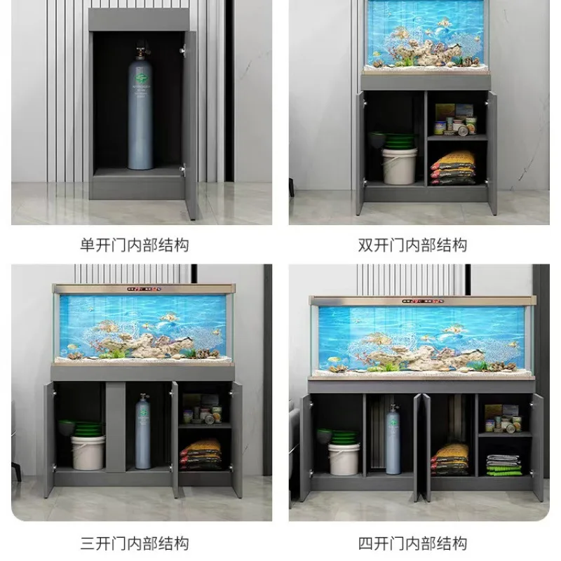 

Floor-to-ceiling fish tank rack, fish tank cabinet, non-solid wood, base, living room