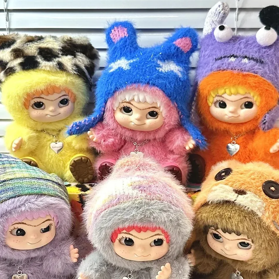 ตุ๊กตาอนิเมะ Wakuku Fuzzvtrenpy แบบกล่องสุ่ม ซีรีส์ Funparty ของตกแต่งกระเป๋าสุดฮิต ของขวัญเซอร์ไพรส์สุดล้ำ