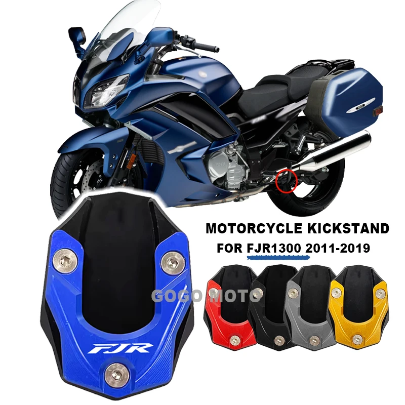 

For YAMAHA FJR1300 FJR 1300 fjr1300 2001-2015 2016 2017 2018 2019 Motorcycle Accessories Kickstand Side Stand Plate Extension