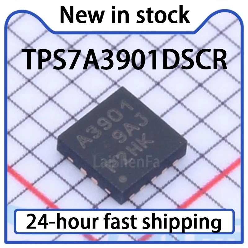 1PCS TPS7A3901DSCR WSON-10 150mA、33V、 Low Noise and Low Voltage Drop Regulator, Stock Available