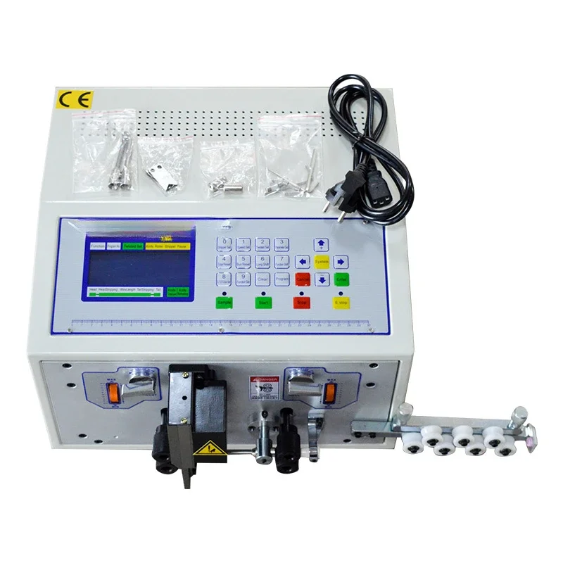 SWT508D-II Automatic Computer Wire Peeling Stripping Cutting Machine SWT-508C Cable Wire Stripper Machine 0.1-2.5mm2