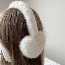 Creative Heart Star Earmuffs Cute Romantic Winter Woman Practical Windproof Warm Earmuffs for Best Friends New Year Gift