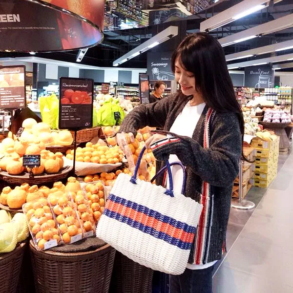 

Large Capaci Soft Plastic Bathing Basket Women's Handheld Batoom Dormi Storage Basket Home Vegetable Bung Basket