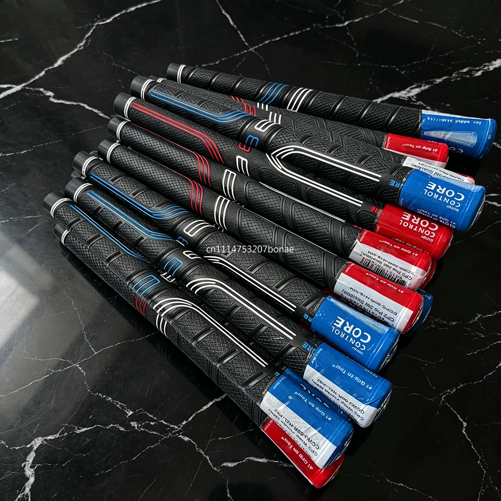 13pcs/lot Wood Golf Club Grips Set Blue Wrap Red Pro Rubber 10/Pcs Standard/Midsize/JUMBO Golf Grip Iron/Fairway Golf Club Grip