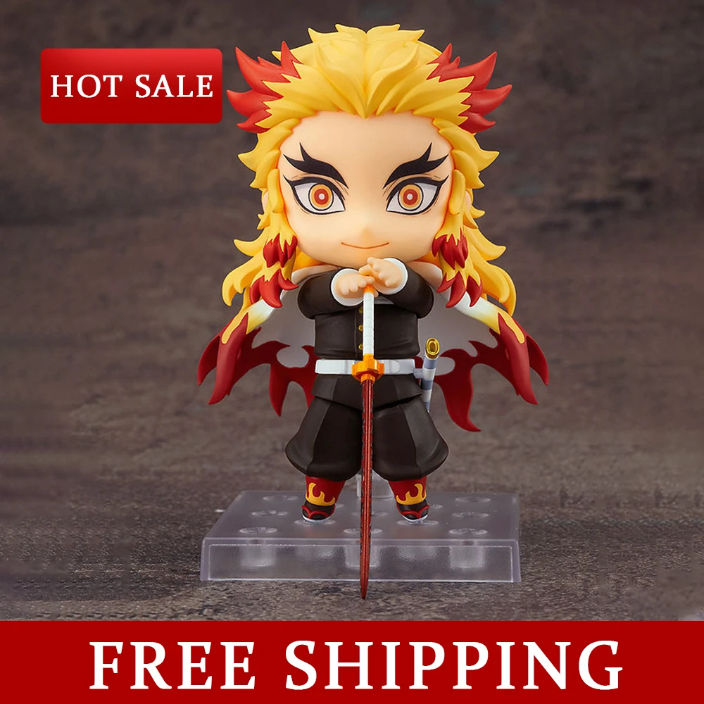 Anime Figures Demon Slayer,  Kyoujurou, Tanjirou, Nezuko, Zenitsu, PVC Model Toy, Anime Peripheral, Ornament Collect Toys Gift