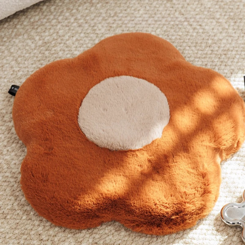 

Fashionable And Beautiful Plush Seat Cushion Balcony Bedroom Bay Window Floor Cushion Sunflower Lotus Bag Egg Chair Cushion