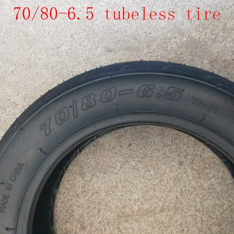 Size 70/80-6.5 vacuum tyre for Xiaomi fat 9 Xiaomi electric balance car Puls 10 inch Tubeless vacuum tires  Scooter Accessorie view 6