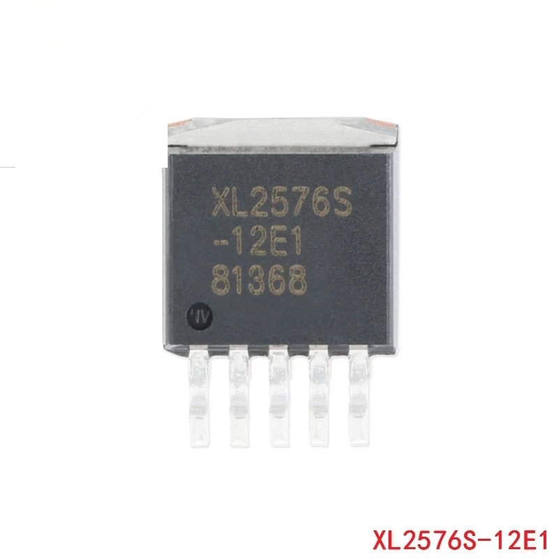 10pcs/lot SMD XL2576S-12E1 TO263-5 XL2576 52KHz Buck Step Down DC Power Converter Regulator IC Chip Integrated Circuit Original