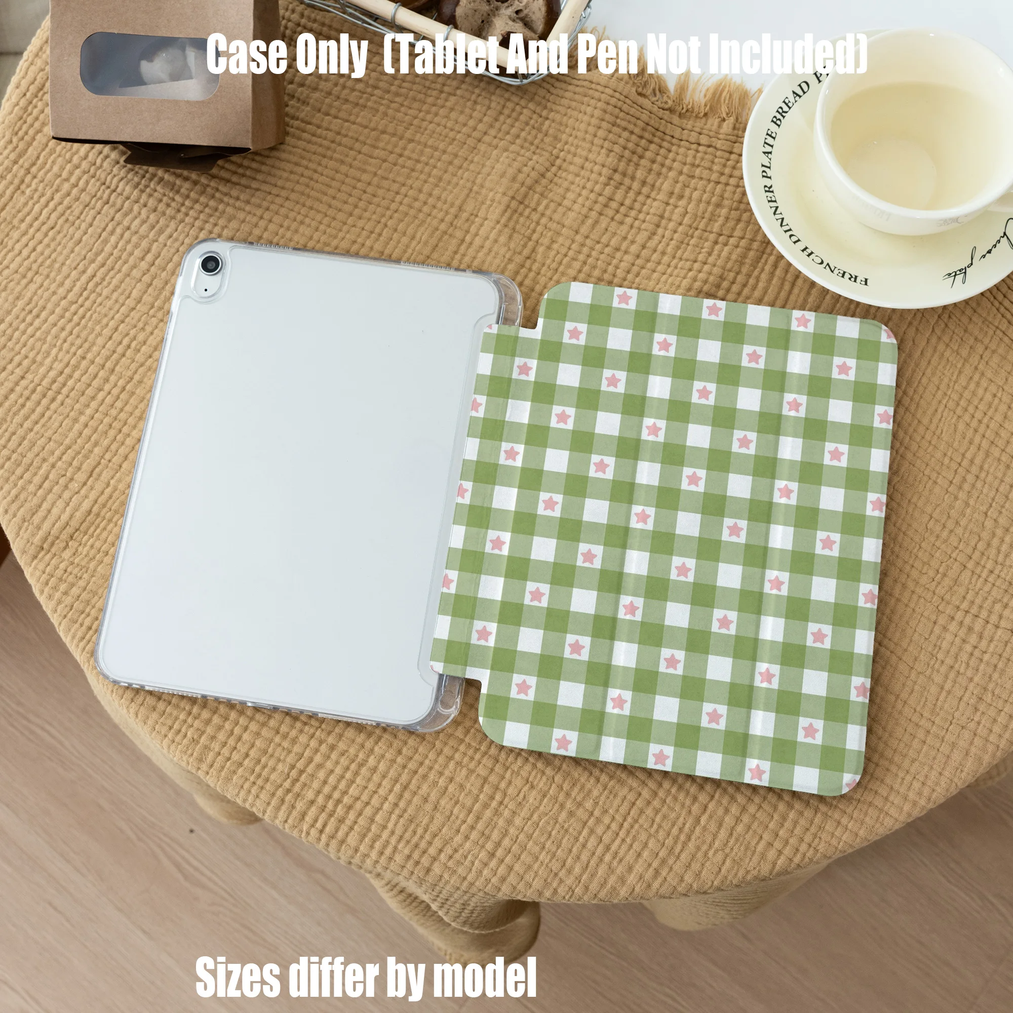Premium TPU Tablet Case for Samsung and Apple All Models Slim Fit Protective Cover，Shockproof Lightweight Durable