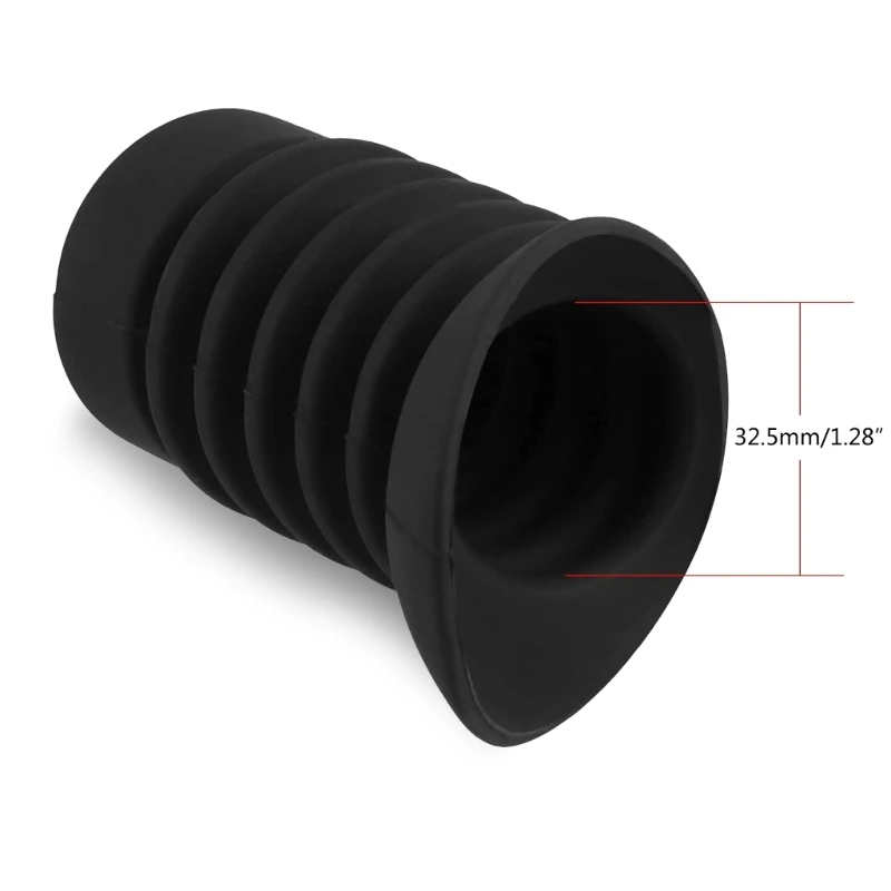 Eyecups Rubber Eyepiece Cover for 36mm-43.5mm Ocular Lens MultiFolds Lens Extend