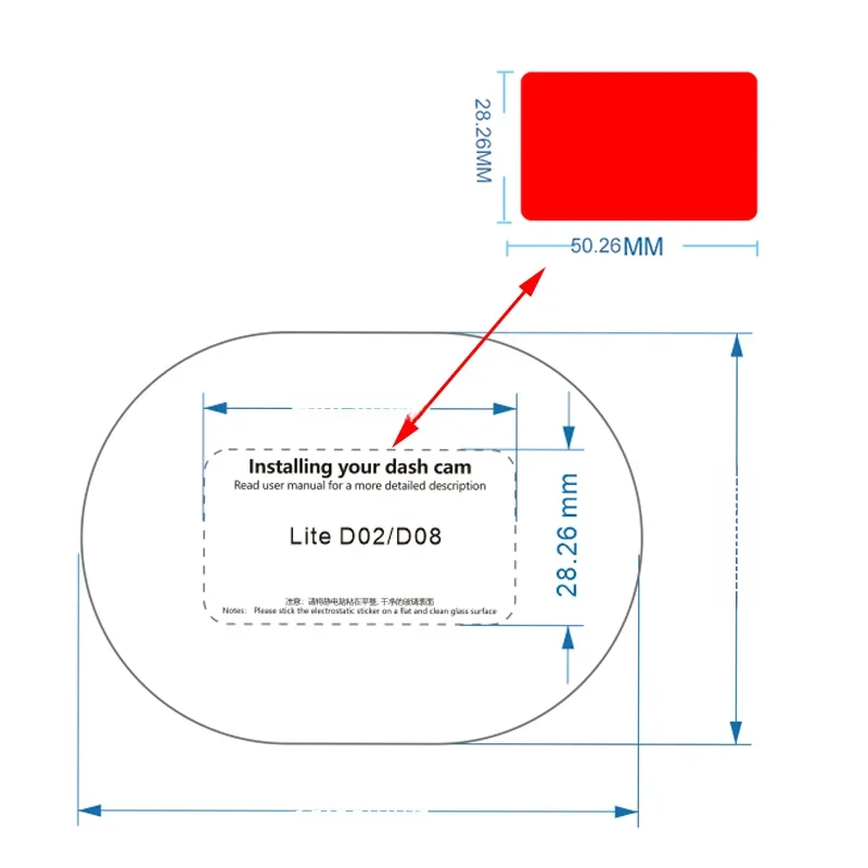 for 70mai Dash Cam Mount For for 70mai Dash Cam Pro D02 Lite D08 70mai Lite D08 CPL Filter