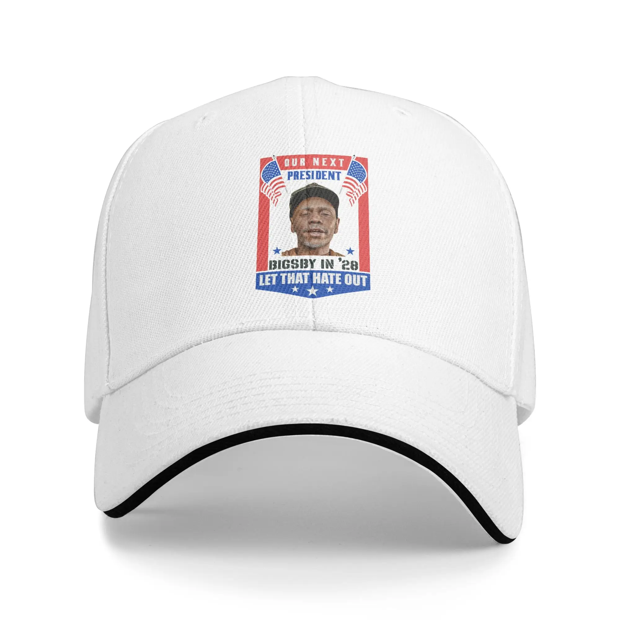 Clayton Bigsby Our Next President 2028 Hats Adult Casual  Hats Sun Hats Racing Cap Breathable Snapback Caps Baseball Caps Summer