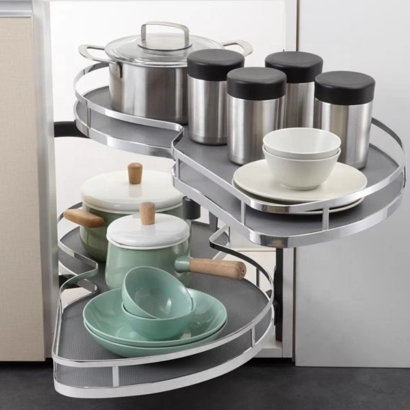 

Система для нижней части кухонного шкафа: Вращающаяся корзина Magic Corner