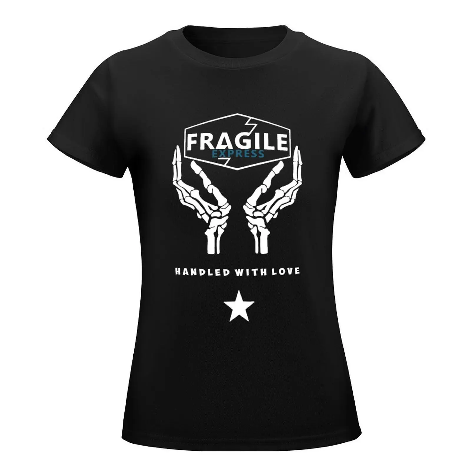 handled with love death art stranding game for fans T-Shirt plain hippie clothes vintage Women's clothing