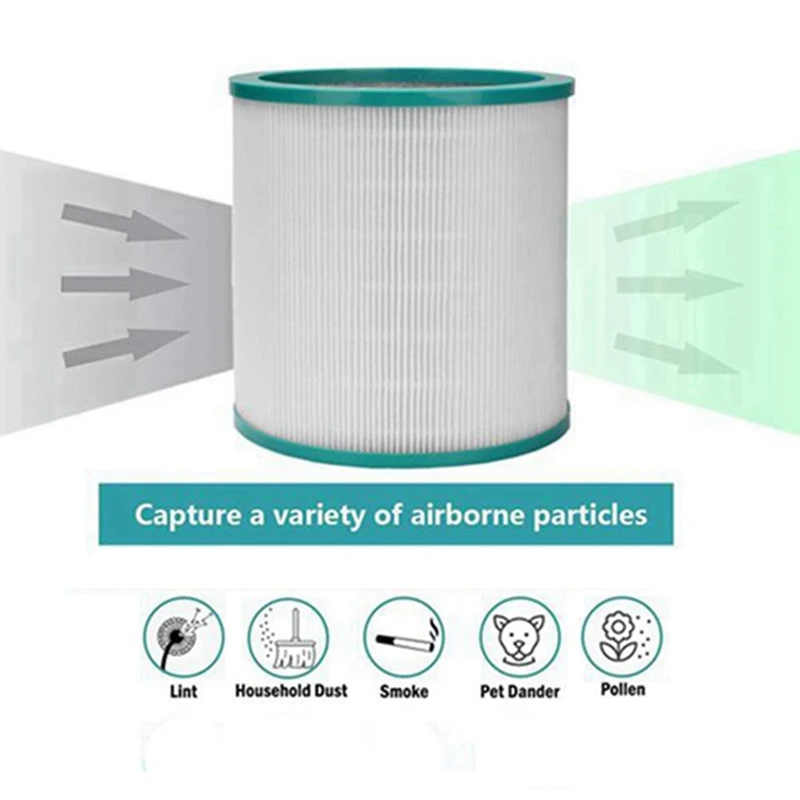 Filtro de repuesto HEPA True para purificador de Torre Dyson Pure Cool Link, TP01,TP02,TP03,AM11,BP01, en comparación con la parte 968126-03