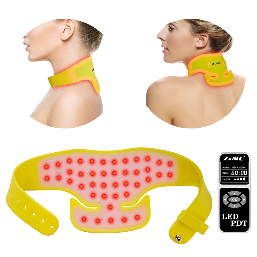 

ZJKC 126pcs Infrared Light Neck Pad 660nm 850nm 940nm Best Red Light Therapy Belt for Stiffness of The Joints Muscle Relaxation