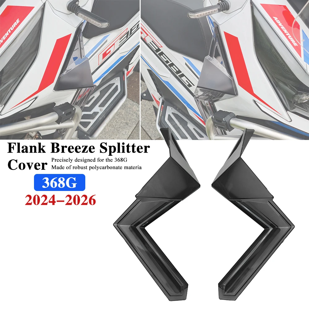ZT368G Luftabweiser für ZONTES 368G G368 2024 2025 2026 Motorradzubehör Beinverkleidung Windabweiser Seitenwindschutzscheibe
