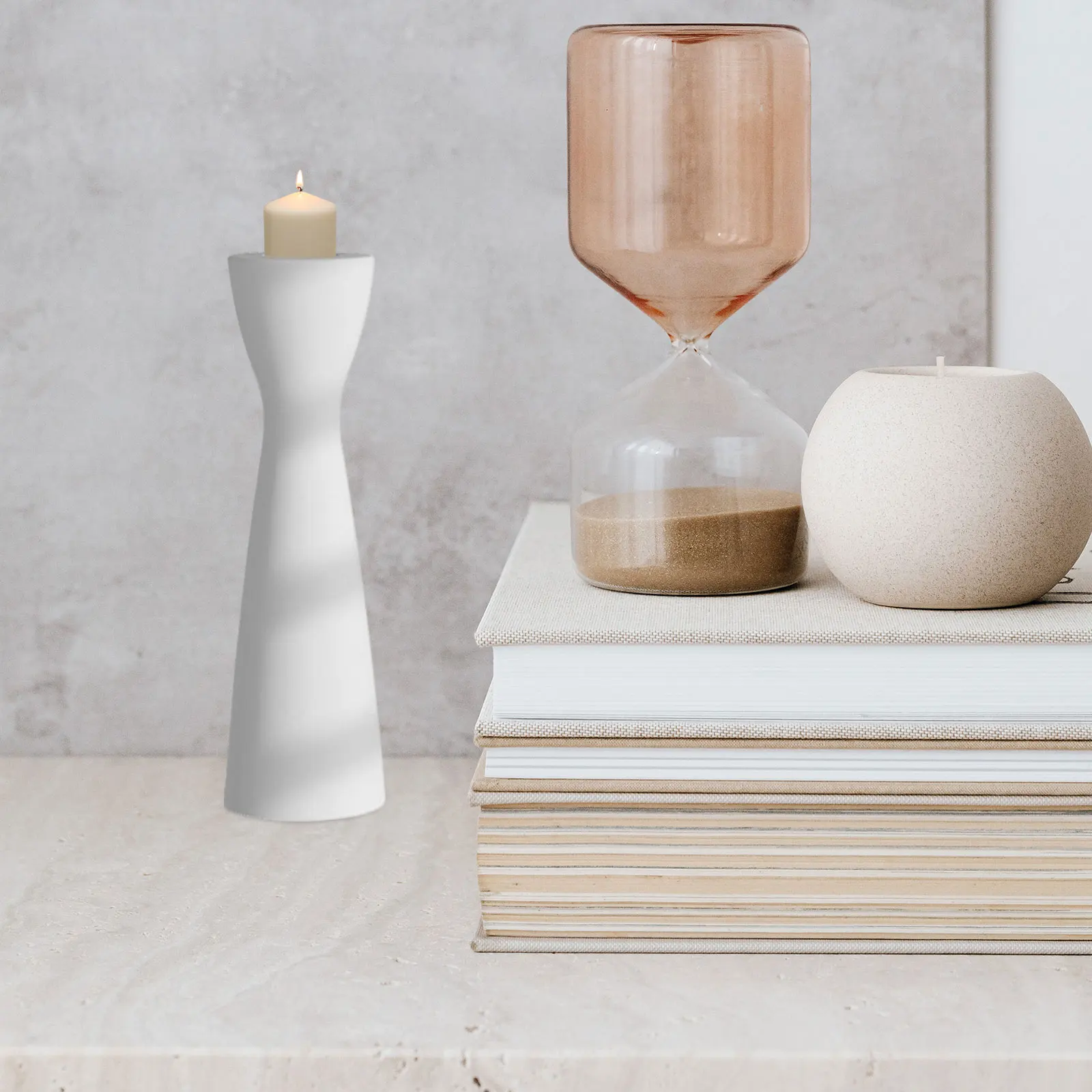 

Epoxy Resin Holder Mold Silicone Taper Tealight Molds Diy Wedding Party Decoration Kit Home Decor Crafts Wax Casting