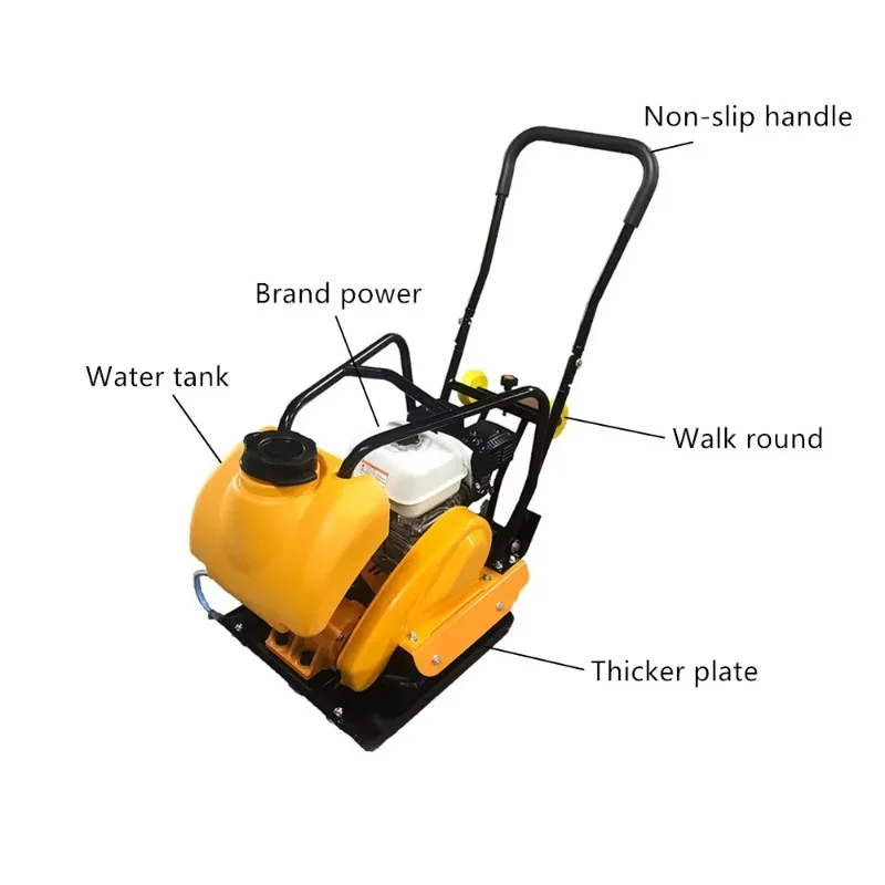 Heavy Duty Concrete Vibrator Sand Road Compactor Plate Compactor Petrol Plate Tamper Compactors for Sale